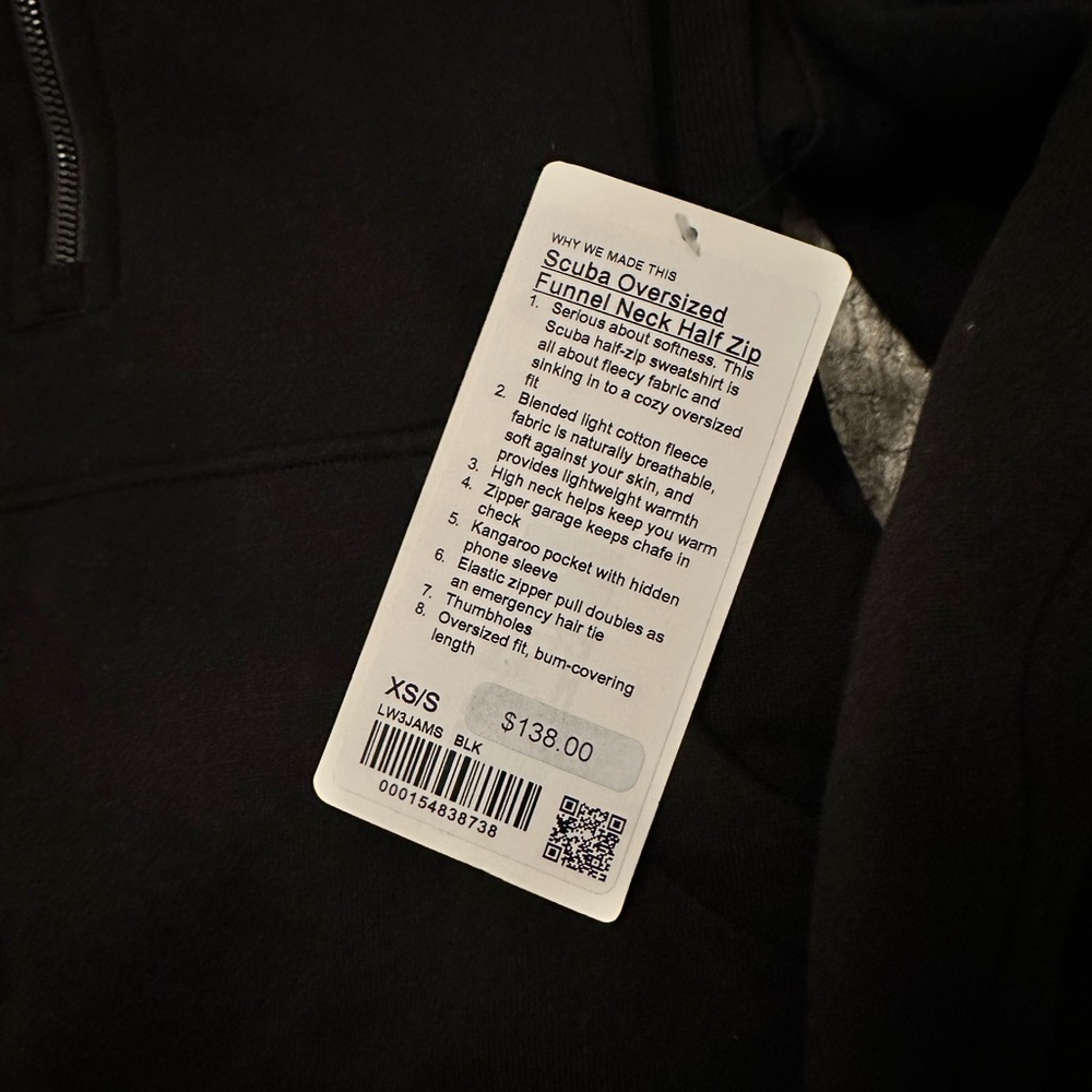 Lululemon scuba oversized long funnel neck half zip sweater - Picture 5 of 7